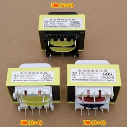 1Pcs EI Power Transformer AC 220V input voltage 50Hz 10.5V output voltage250mA Magnetic Core Open frame type EI35-10502501X