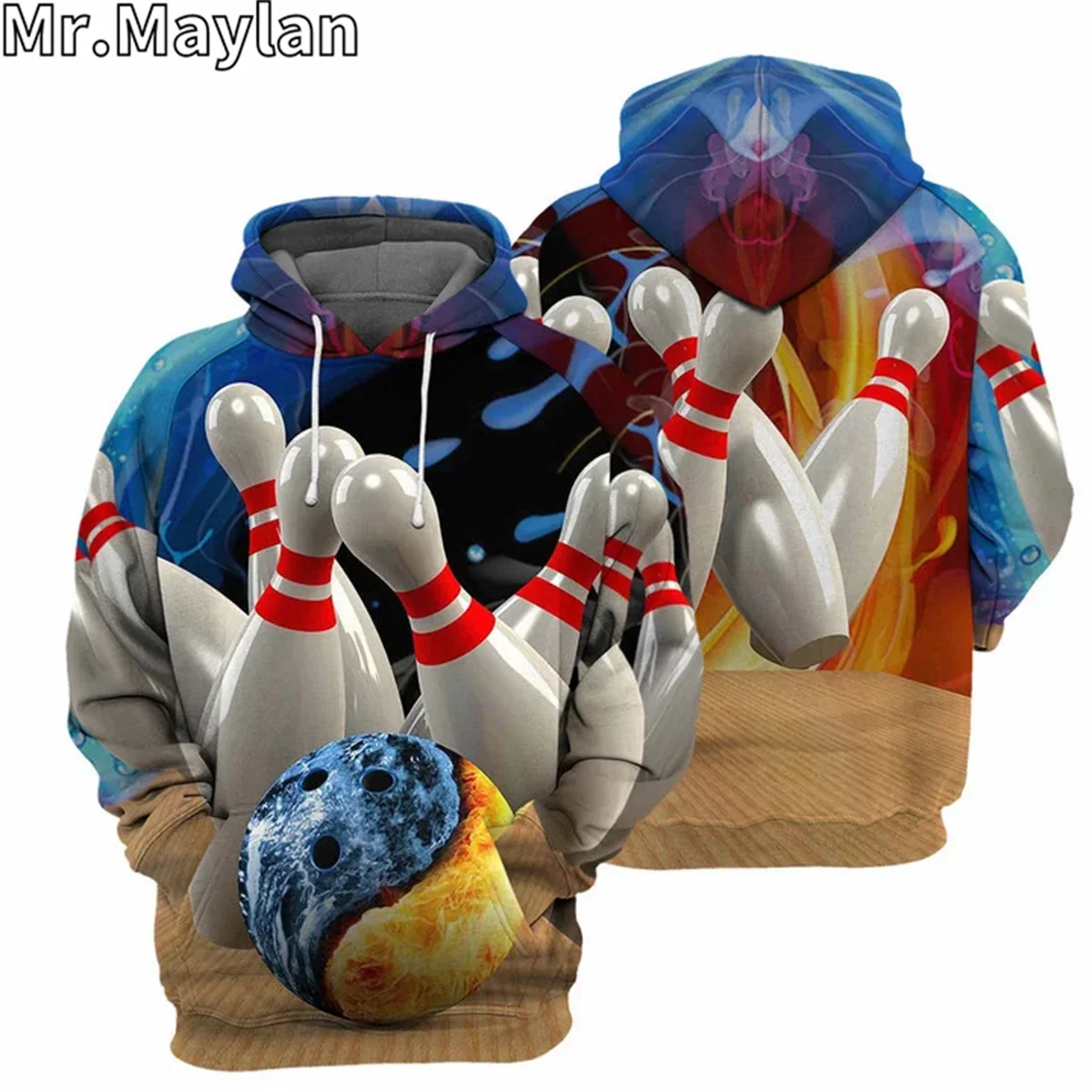 

PERSONALIZED NAME LOVE BOWLING Sport 3D Unisex Hoodie Men/Women Sweatshirt Streetwear Zip Pullover Casual Jacket Tracksuits T-91