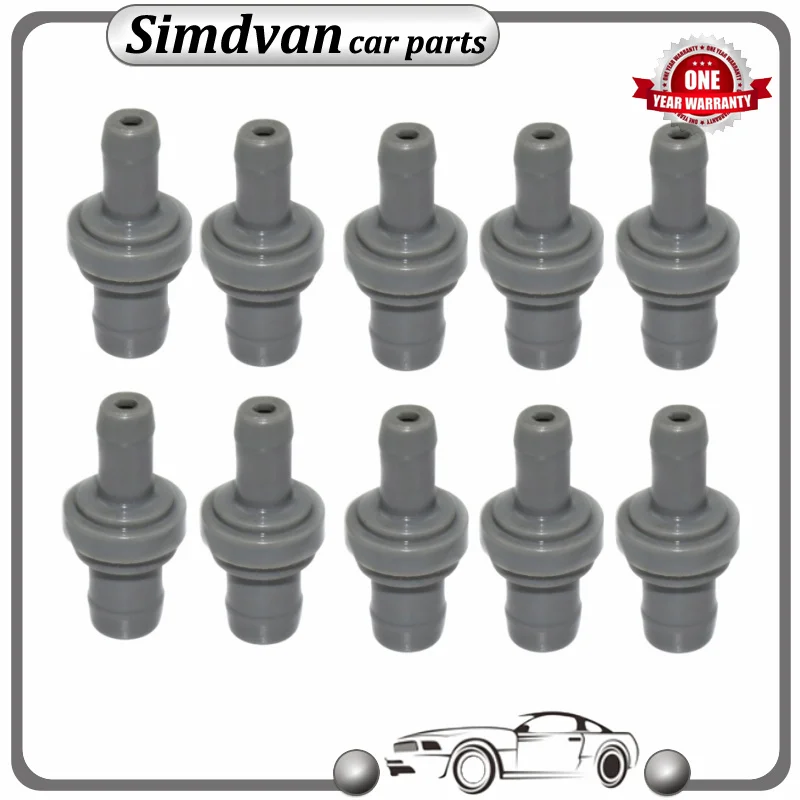 10PCS 12204 15050 12204-15050 1220415050 Engine PCV Vent Valve For Toyota Corolla 1.6L 1.8L 4AFE 7AFE 1993-1997
