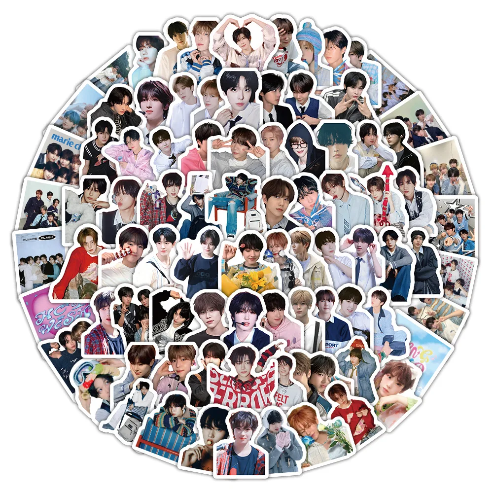 10/50/103PCS Kpop Group Nct Wish Stickers DIY Scrapbook Luggage Guitar Laptop Phone Skateboard Wall Decals Graffiti Fans Gifts