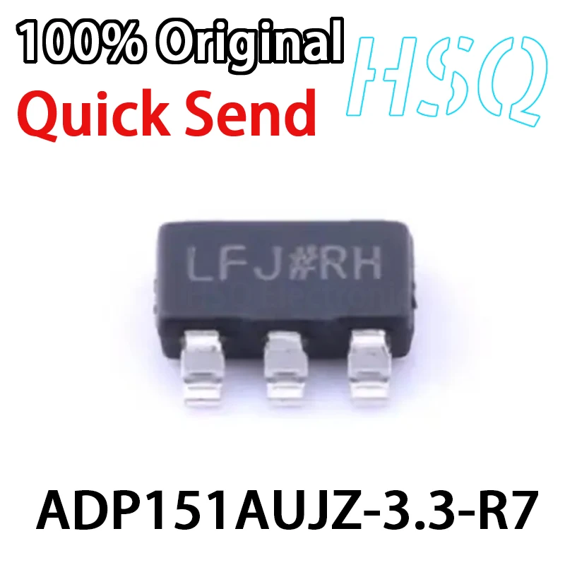 

1PCS New ADP151AUJZ-3.3-R7 Silk Screen LFJ Linear Voltage Stabilizer Chip Package SOT23-5