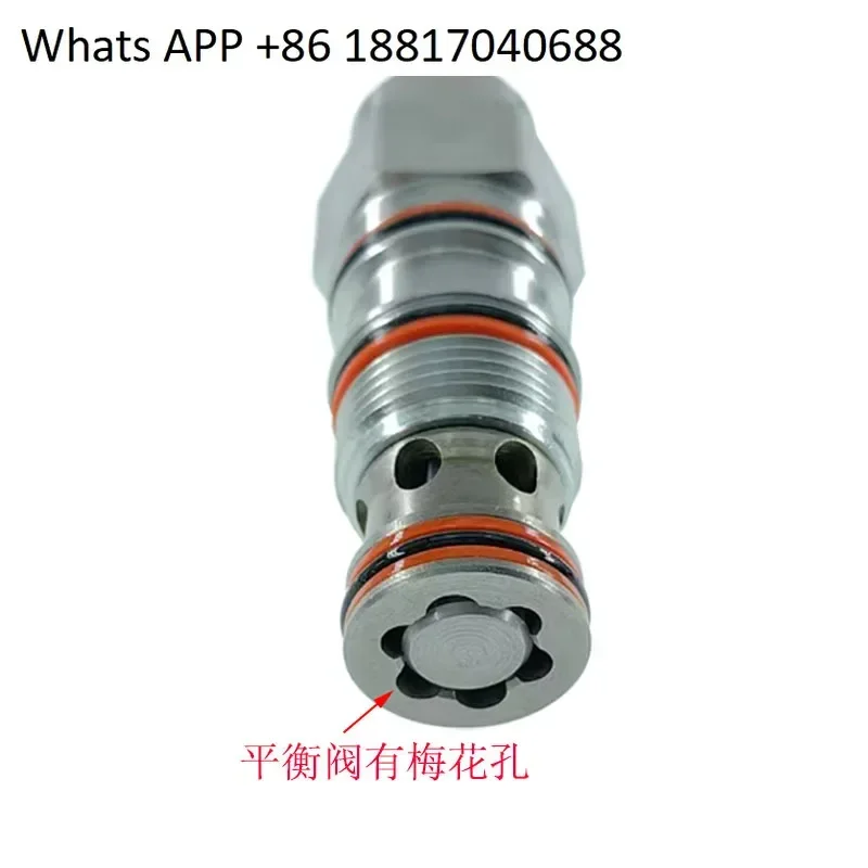 

excavator with wood grabber, hydraulic cylinder balance valve Counterbalance valve Hydraulic CB11A33HL wood clamping machine,