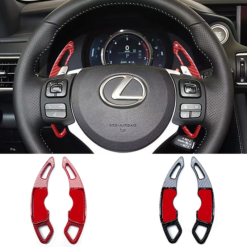 Car Steering Wheel Shift Paddle For Lexus IS NX RC 200 250 300 300h 350 Gear Extend Shifters