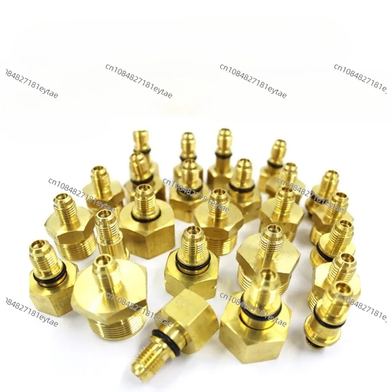 

Car Air Condition Universal Leak Test Adapter Leak Detection Repair Kit