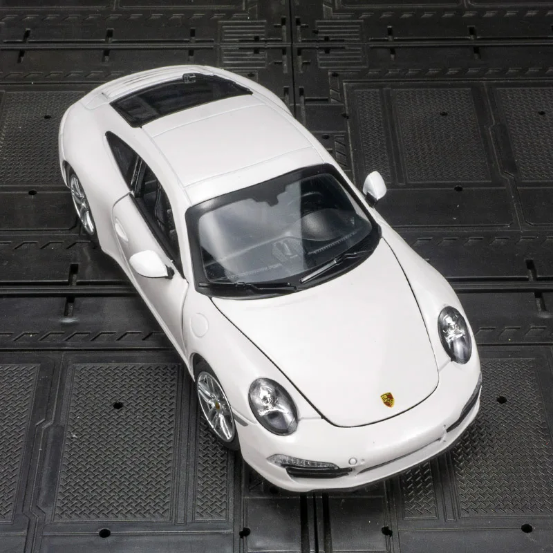 

rastar 1/24 Porsche Carrera 911 alloy super sports car model door can open static model children's toy car gift.