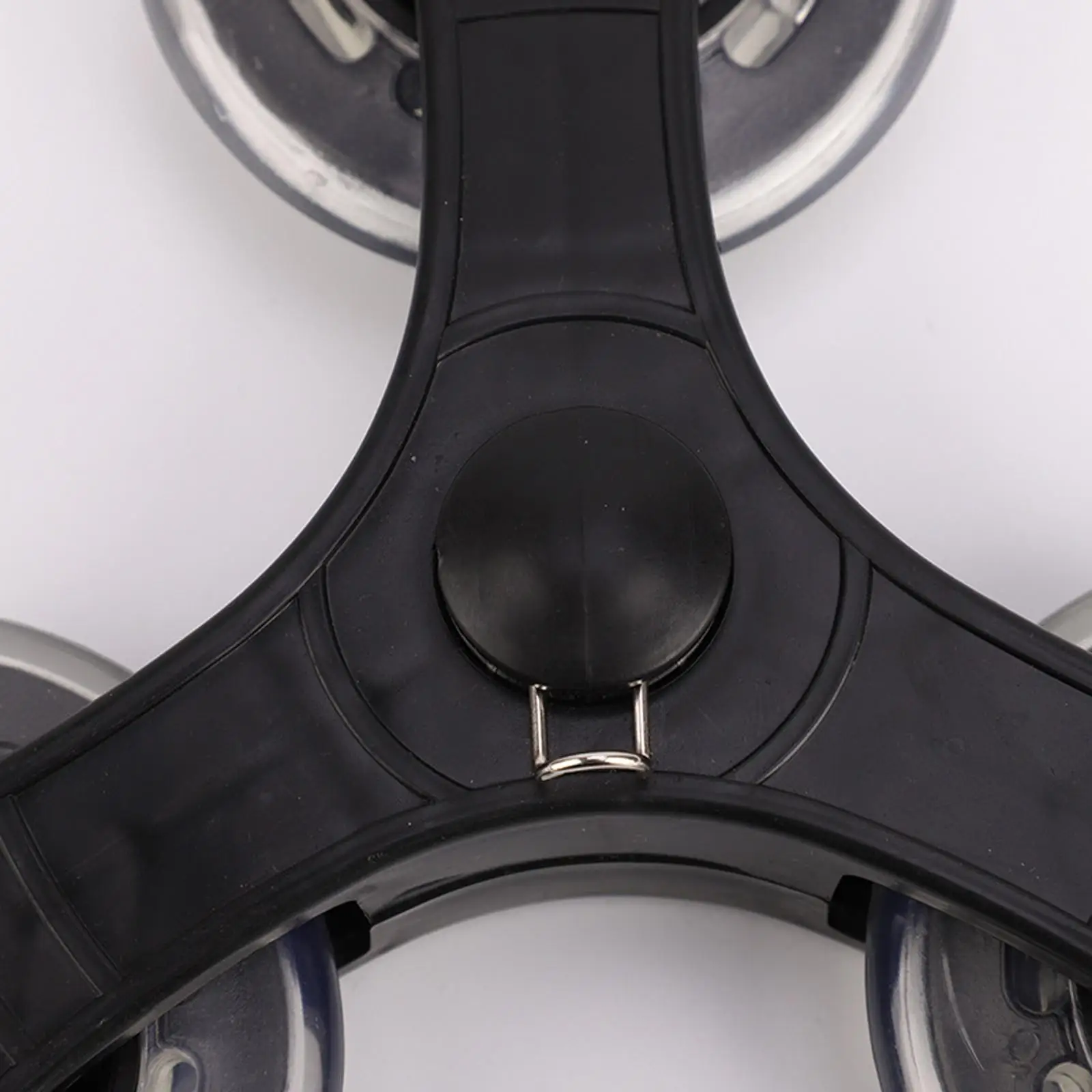 Foldable Shopping Trolley Triangle Wheels Swivel Caster Set for Luggage Cart Stair Climbing Cart and Work Trolley