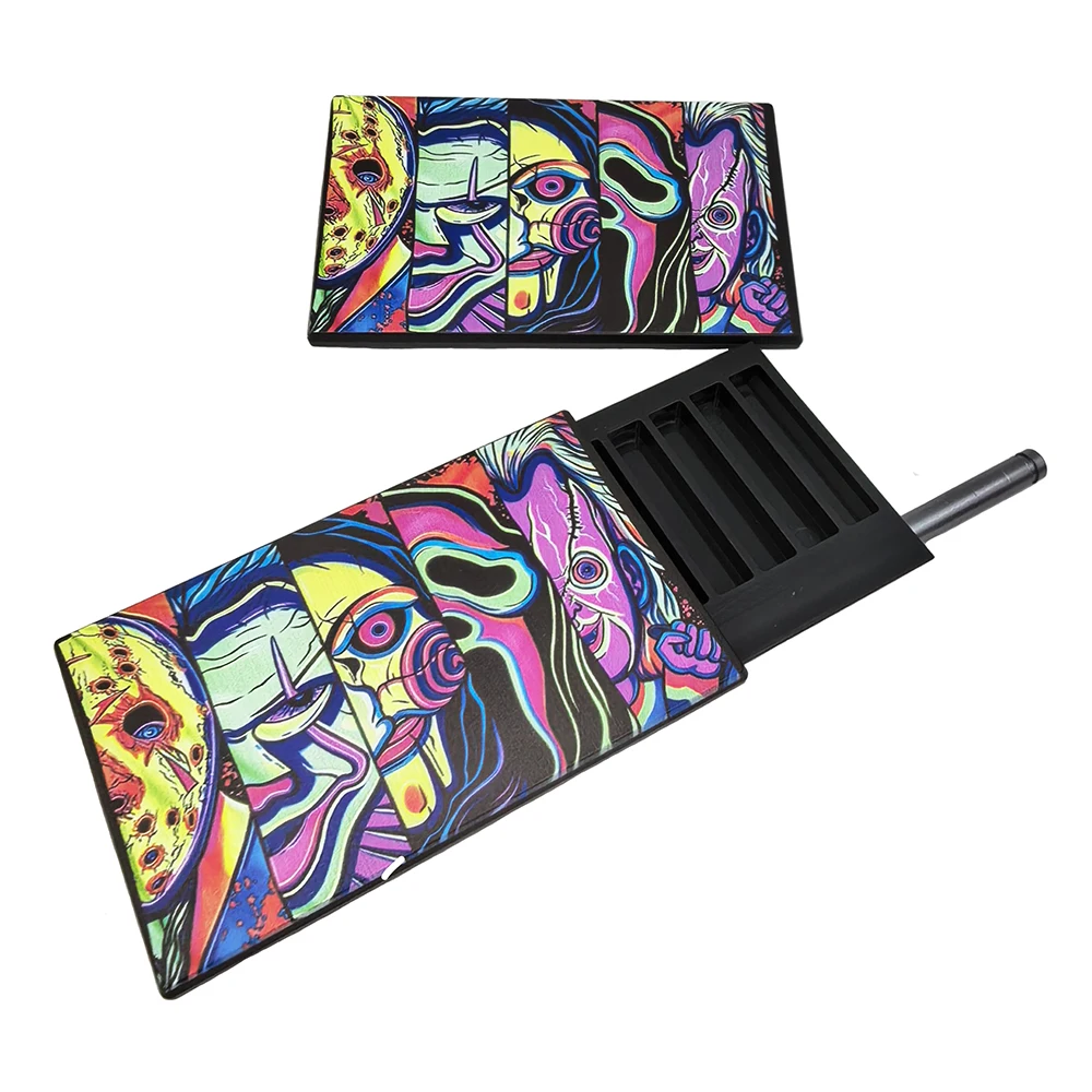 Image of 8-Fächer-Schnupftabakbehälter aus Kunststoff, Schnupftabakdose