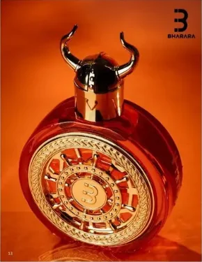 Bharara Viking Kashmir Parfum 100 ml – Ispirato da Le Labo Santal 33 – Colonia unisex legnosa piccante calda per Confidenc tutto il giorno