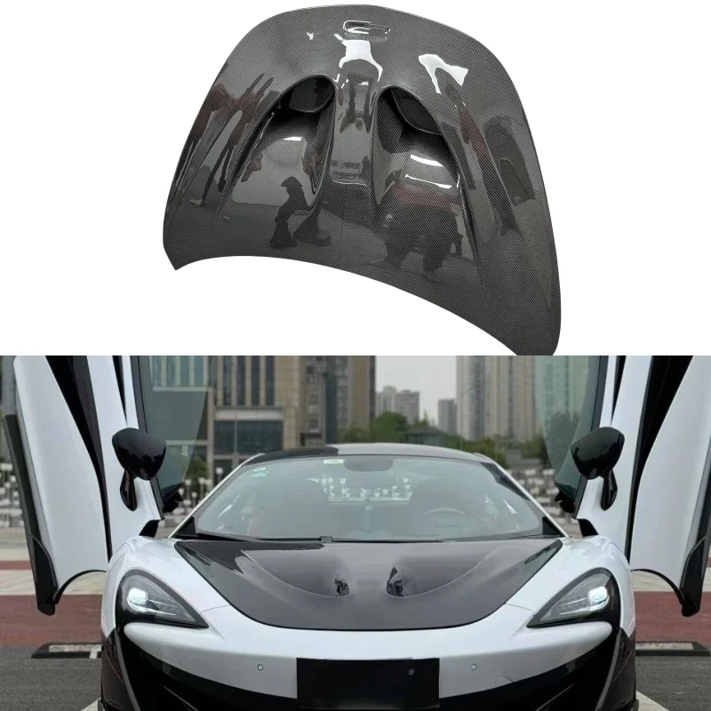 

Engine Hood Body Kit for McLaren 540C 570S Upgraded with 600LT Style Carbon Fiber Lightweight air Kit