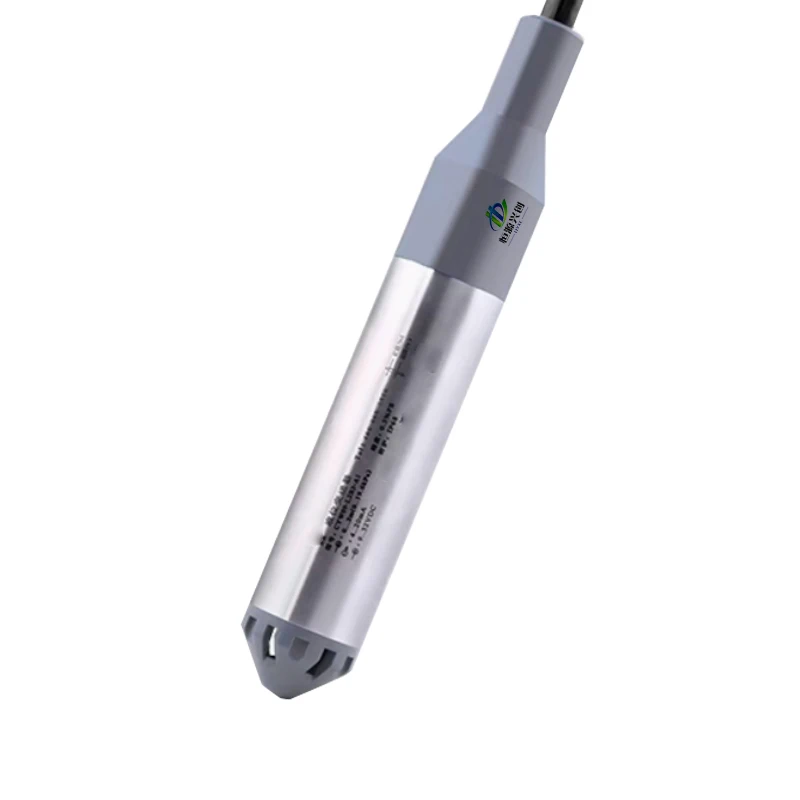 

Water Level Transmitter for Indoor Tanks/Pools, 4-20mA Liquid Level Sensor, 0-2m/0-10m Range, IP68 Waterproof, 9V/28V DC