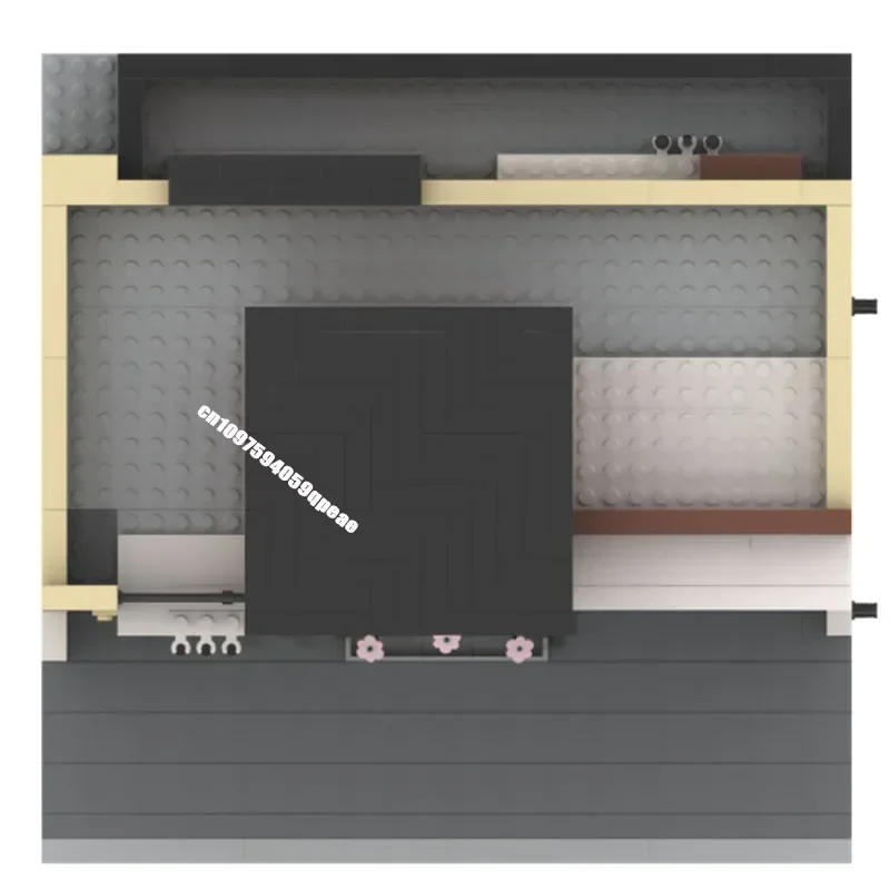 Nuovo 2219 Pz Città di Vendita Caldo Street View Moc Modulare Modello di Casa Moderna Puzzle Personalizzato Fai Da Te Idee Creative Giocattolo Del Capretto Regalo Di Compleanno