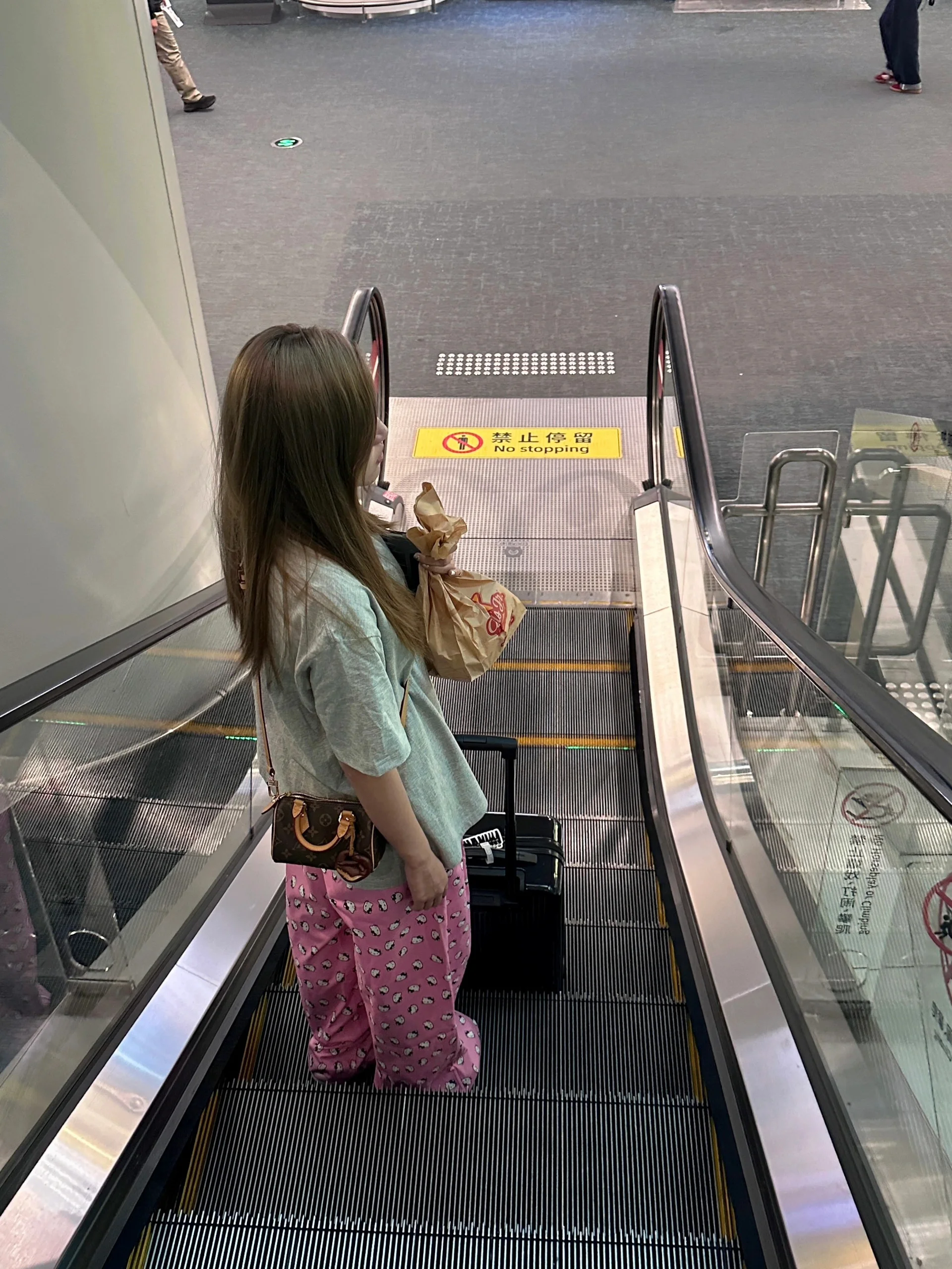 Pantalon à jambes larges de dessin animé rose pour femmes, vêtements d'été, Sport décontracté, taille haute, coupe ample, Fiber de Polyester