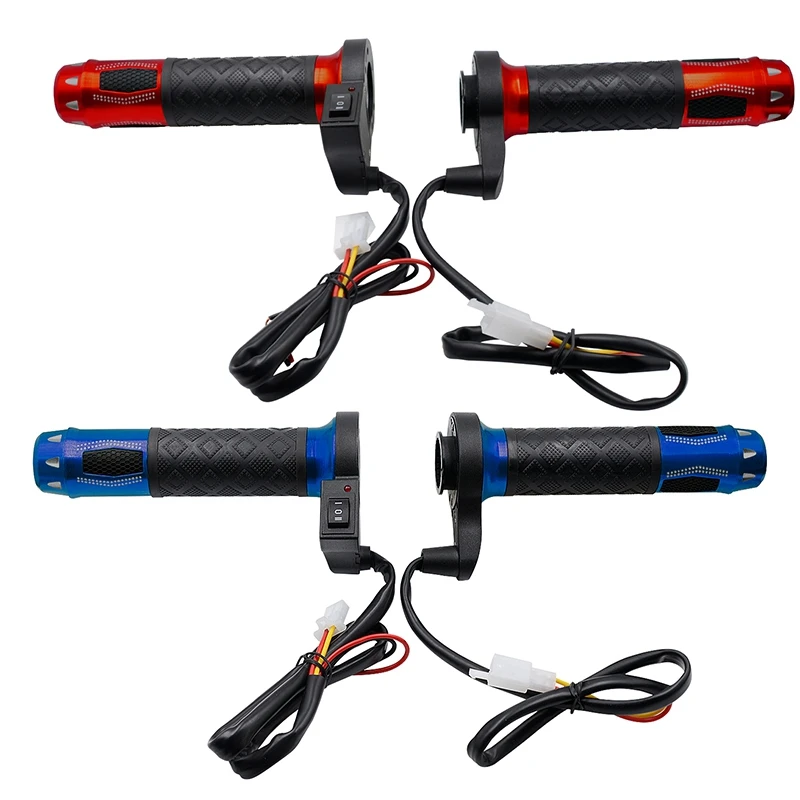 12V 22MM Motorcycle Handlebar Electric Heat Handle Grips Modified Handlebar Repalcement Universal