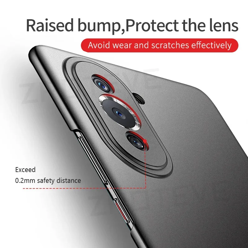 Nova10 Case ZROTEVE Ultra Slim Hard PC Frosted Cover For Huawei Nova 11i 11 10 Pro 9 Y70 Y71 Y72 Y90 Y91 Nova9 Nova11 SE Cases