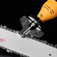 Chainsaw Sharpening Kit Electric Grinder Sharpening Polishing Attachment Set Saw Chains Tool