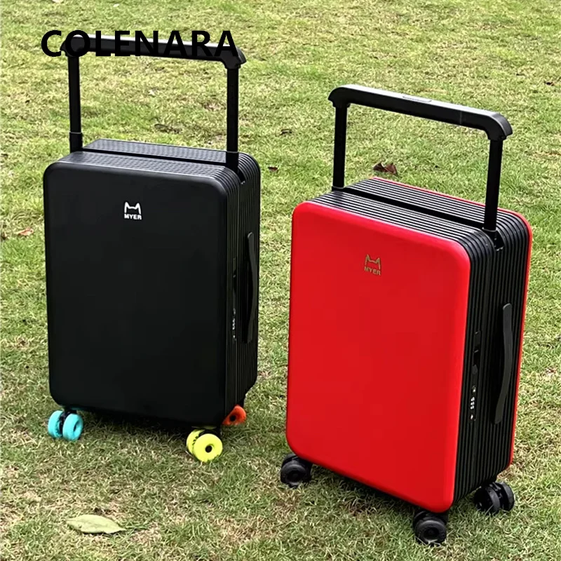 COLENARA High-quality Suitcase Large-capacity Trolley Case ABS + PC Boarding Box 20 