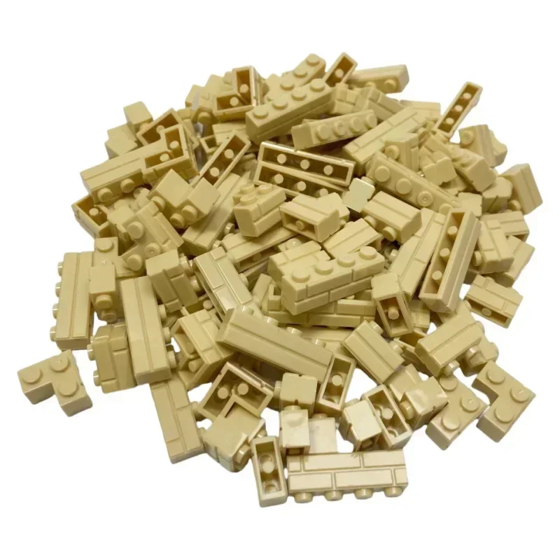 120PCS Blöcke Wand Ziegel Kleine Partikel Baustein Simulation Stadt Modell Gebäude Zubehör Kinder Geschenk