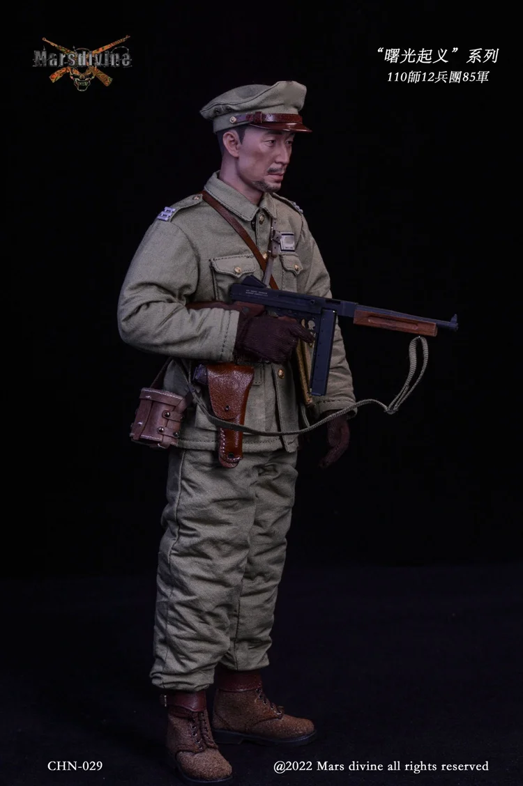 Marte divino Chn-029 1/6 soldado masculino equipamento de combate oficial roupas arma conjunto modelo brinquedo caber 12 ''figura ação em estoque