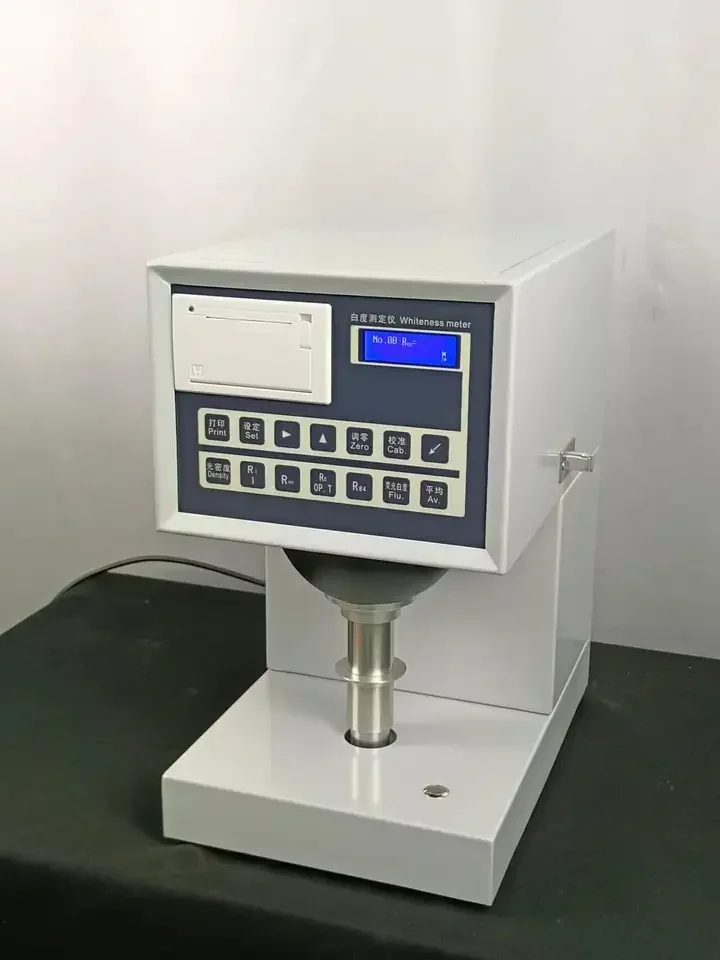 Superior Quality Digital Leucometer Textile Paint Coatings Building Materials Whiteness Brightness Tester