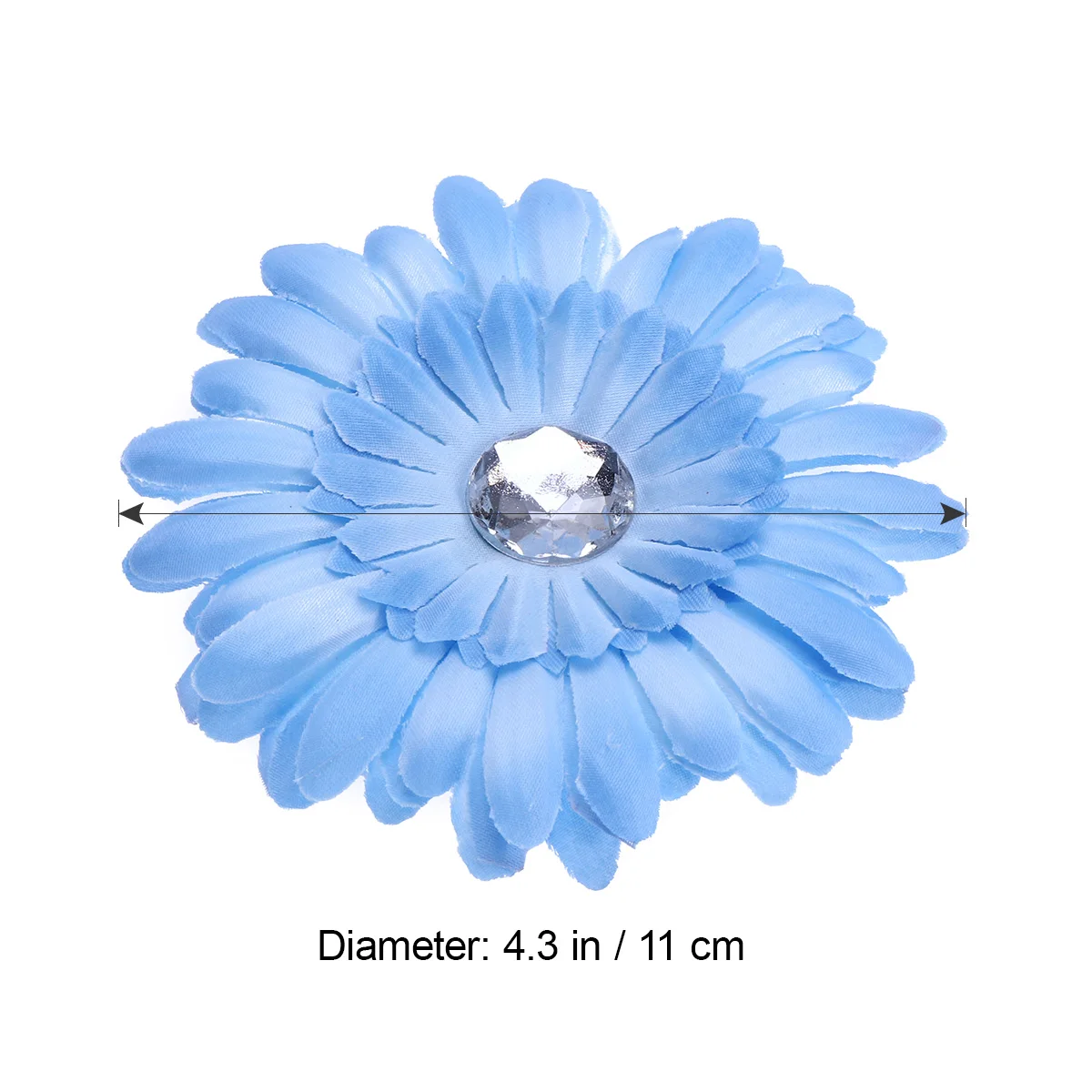 

15 Pcs Flower Hair Pins Colorful Felt Clips Accessories Girls Child Prom Party Gifts DaisyFlowers