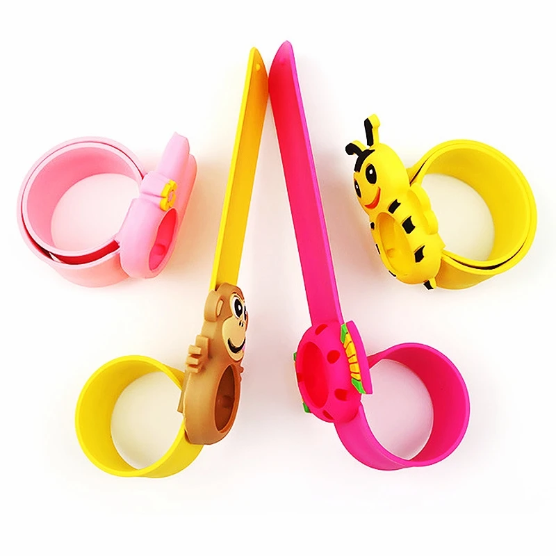 Pink Girls Watches for Children Birthday Gift Cartoon Mech Warrior Boys Watches for Kids Learn Time Toy Slap Bracelet Baby Clock