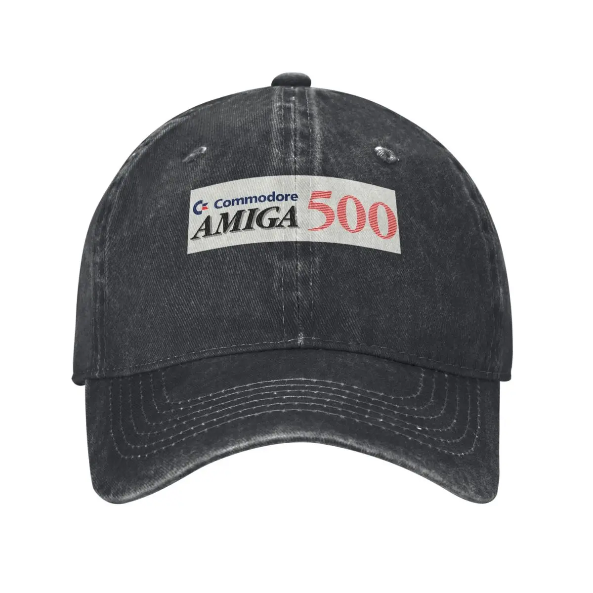 Commodore Amiga 500 Baseball Caps Fashion Denim Hats Outdoor Adjustable Casquette Sports Baseball Cowboy Hat for Men Women