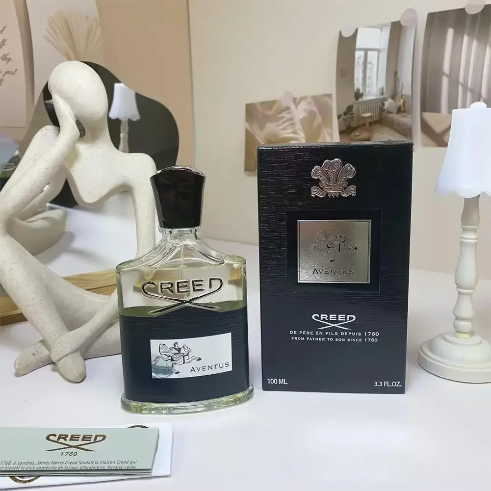 The Creed Aventus Eau de Parfum Silver Mountain Water Original Santal Perfume Verde Irlandés Tweed Eau De Parfum Spray para Unisex