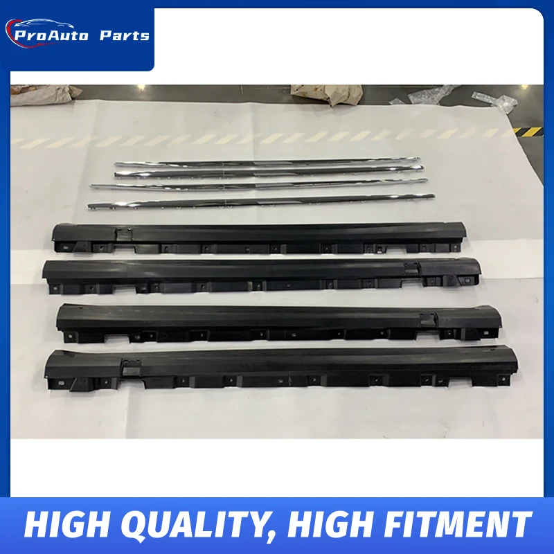 For Mercedes-Benz S-Class W222 S63 S65  Style Side Skirts (Long & Short Wheelbase) 2014-2020 S450 S320 Side Skirts