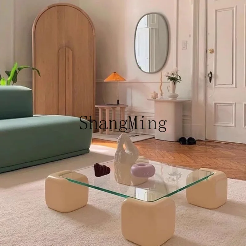 

FG simple modern new creative B & B minimalist small table cream style living room