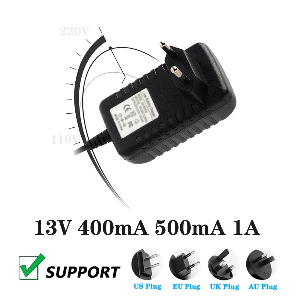 13V 0.4A 0.5A 1A Suitable for 13V 400mA 7.5W  1000mA hair remover