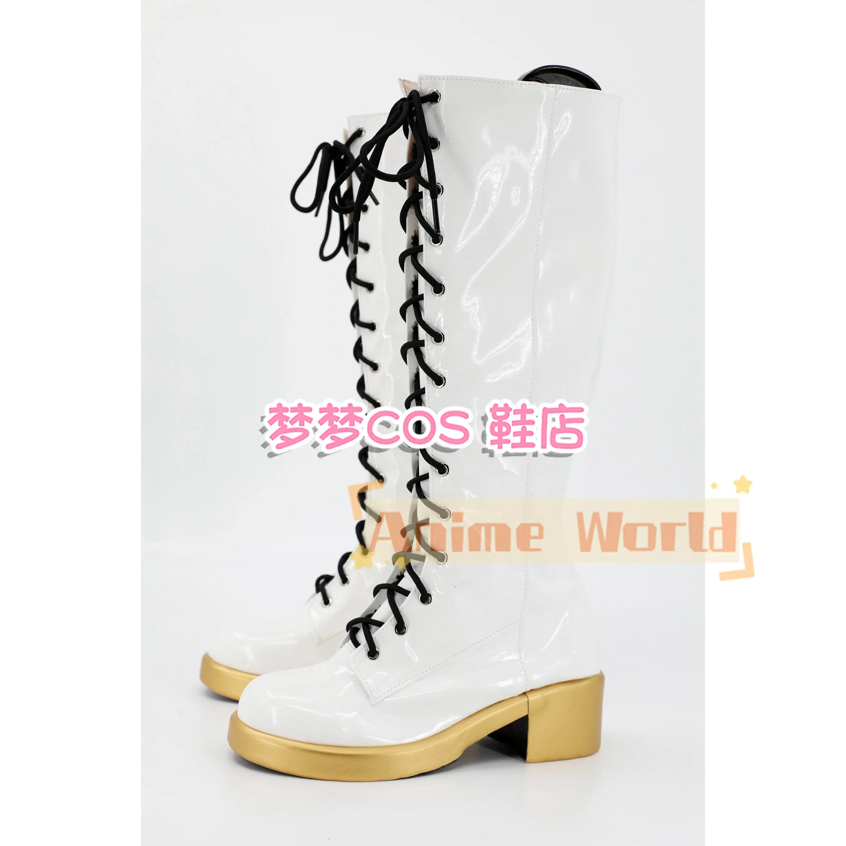 Girls Mira Zoey Rumi Cosplay Stage Boots Shoes K-pop Demon Hunters Costume Shoes Performance Children Adult Halloween Party