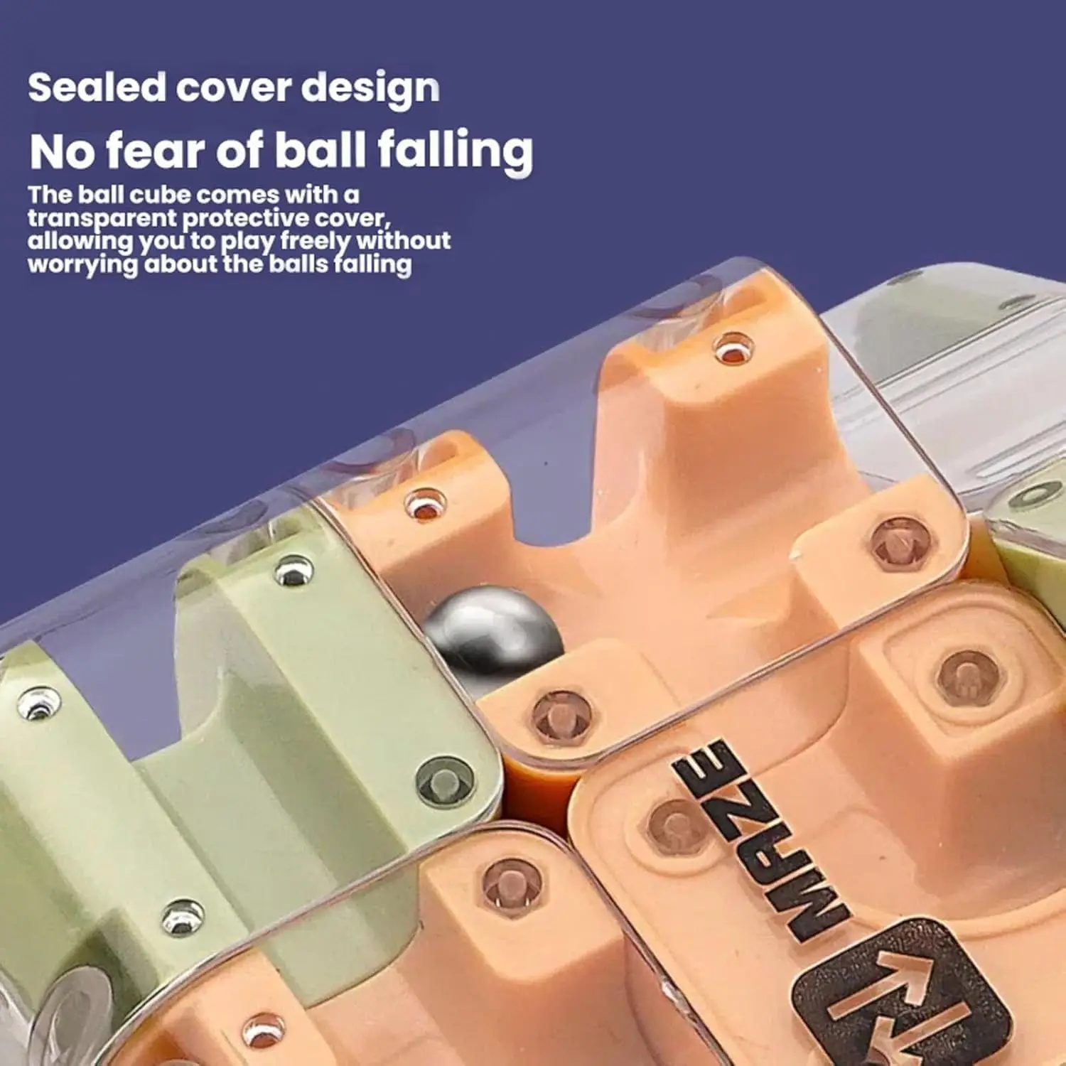 Puzzle 3D Labirinto Cubo Involucente Rompicapo Giocattolo Alleviare Lo Stress Sviluppo Logico Regalo Educativo Per Adulti Adolescenti Compleanno