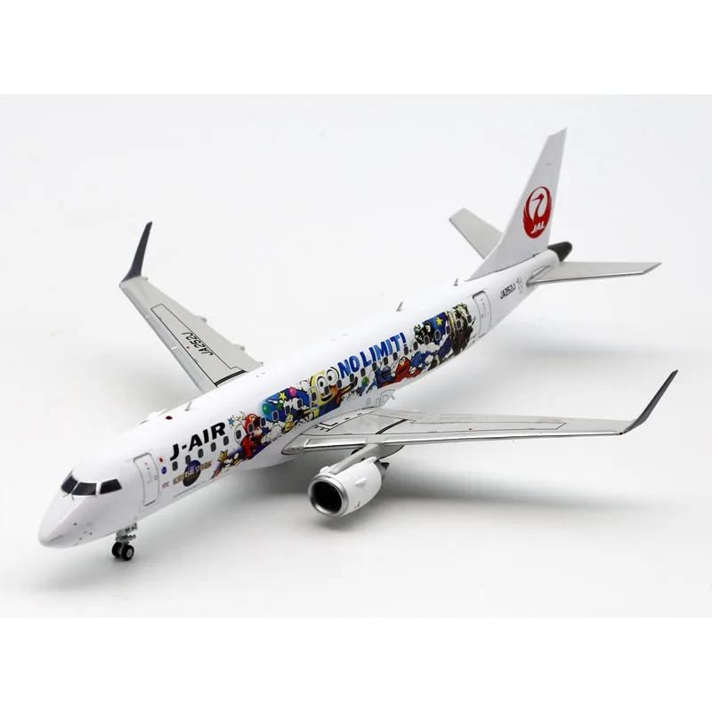 SA2007 Alloy Collectible Plane Gift JC Wings 1:200 J-Air Embraer 190-100STD Diecast Aircraft Jet Model JA252J With Stand