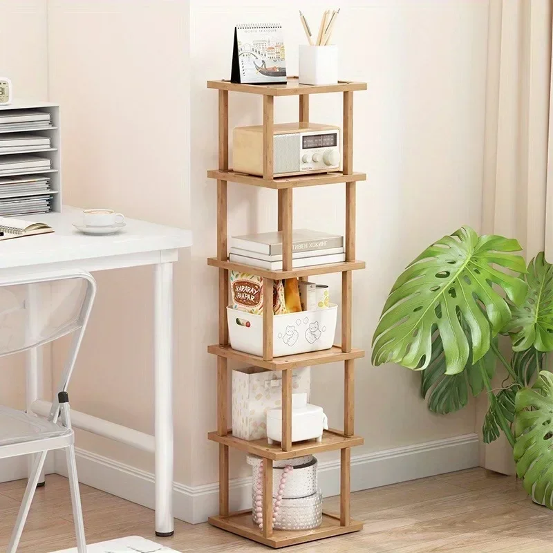 Corner Bookcase Storage Magazine Rack Organizer Bedroom Racks Book Shelf Multi-purpose Mobili Per Il Soggiorno Furniture