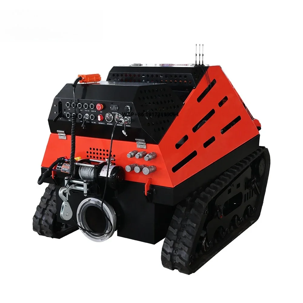 Movable Crawler Intelligent Drainage Robot for Urban Flood Control