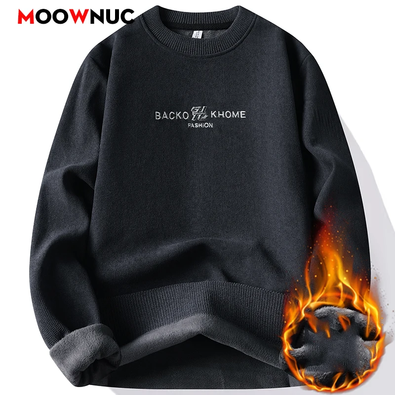 

Men's Clothing Men's Sweat-shirt Knit Autumn Streetwear Male Sweater For Men Fashion Pullovers Casual Hombre Warm Solid Spring