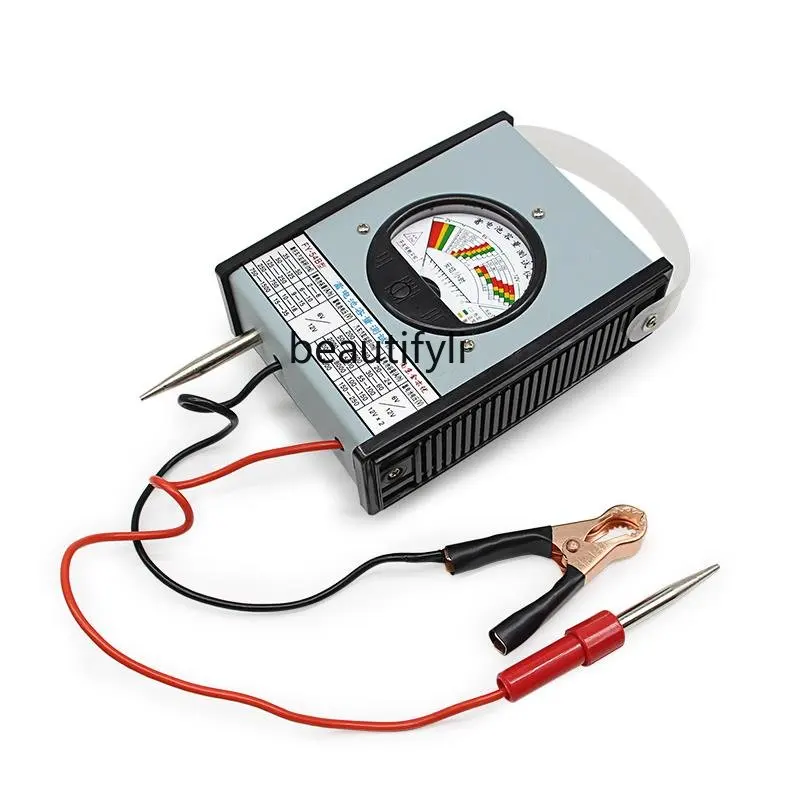 zqVoltmeter Current Capacity Detector Instrument Measurement Analysis Battery Electric Vehicle Functional Instrument 12V Battery