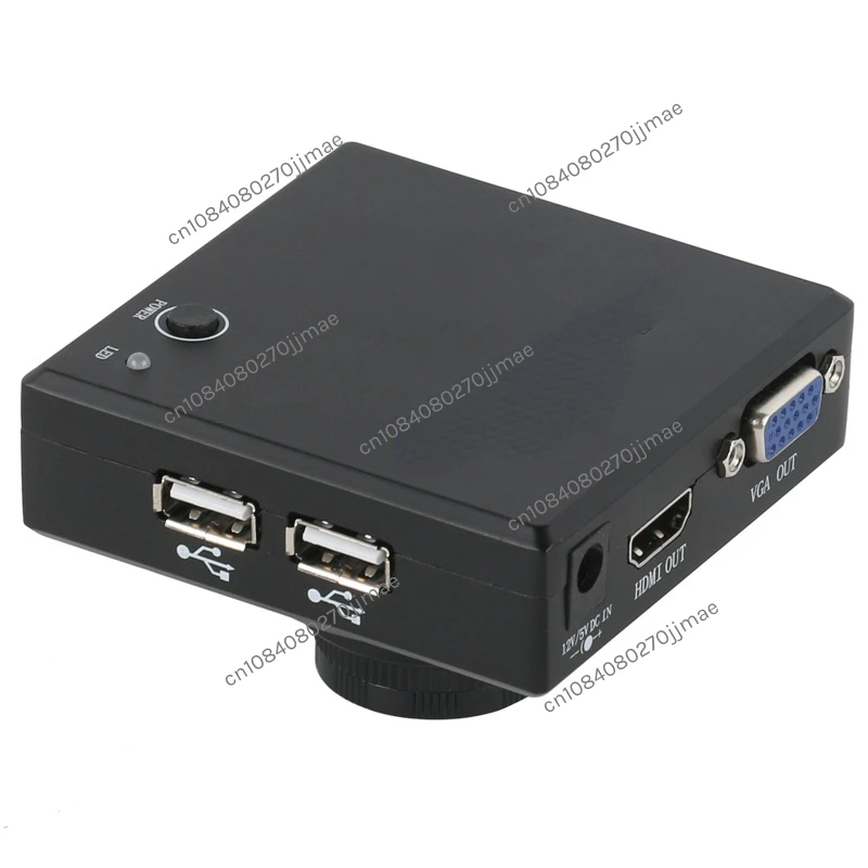 Measuring HDMI VGA Industrial Camera Mouse U Disk Storage Video Microscope Maintenance Inspection Camera