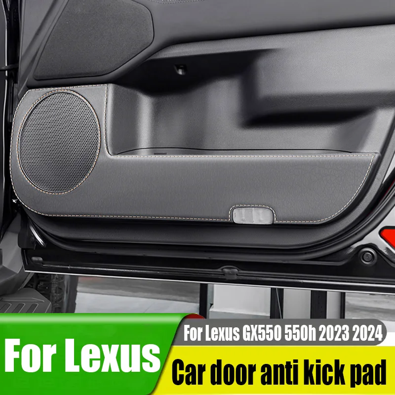 For Lexus GX550 550h 2023 2024 car door anti kick pad automotive interior decoration products anti kick and anti fouling