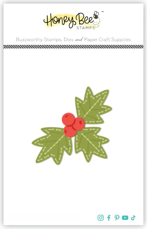 

Holly Metal Cutting Dies for DIY Making Craft Scrapbook Decoration Embossing Template Supplies Greeting Card Album 2025 New