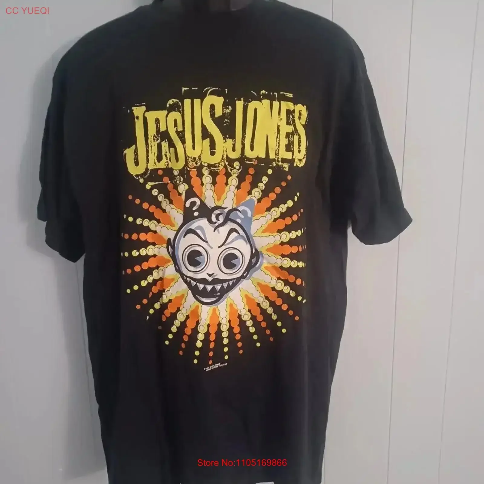 Vintage 1991 Jesus Jones T shirt Adult Size X Large New unworn Clean Rare rr1 vintage Washed Soft fashion homme streetwear