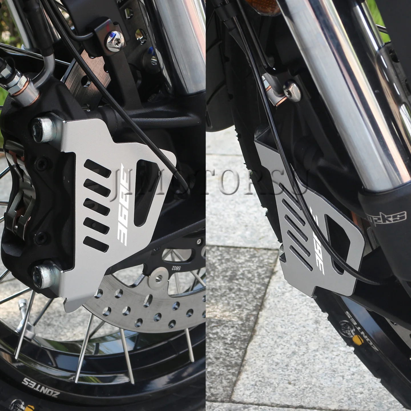 For Zontes 368G 368D 368M 368E 368K 368 G D M E K E ZT-368 Front Caliper Cover Anti-collision Brake Pump Guard Shell