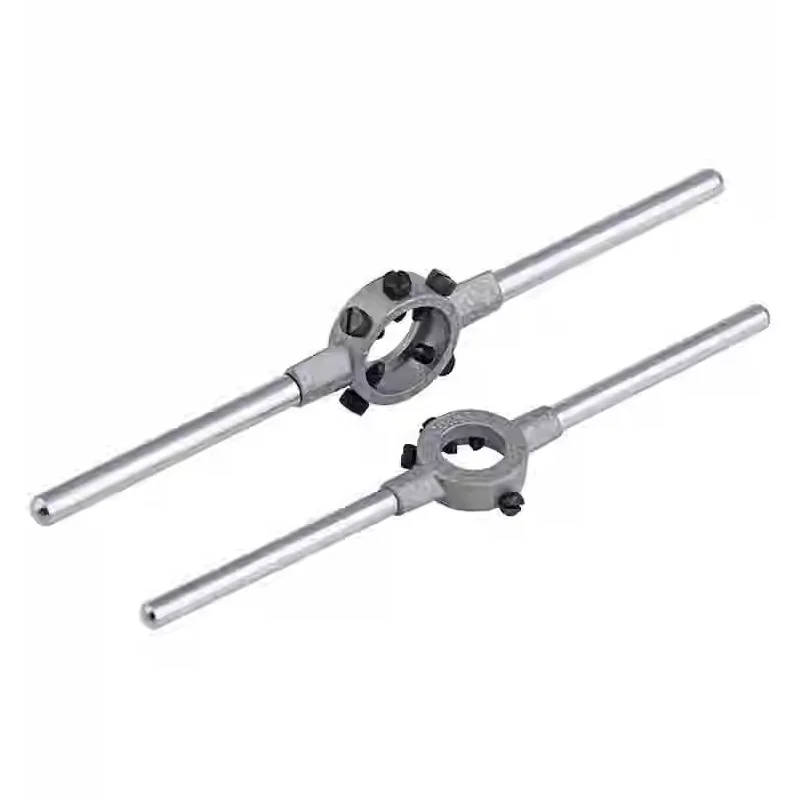1pcs Ronde Stansleutel Verstelbare Handmatige Stansleutel Houder Circulaire Sterven Handvat Handje Voor Sterft Threading Gereedschap voor M2 ~ M22