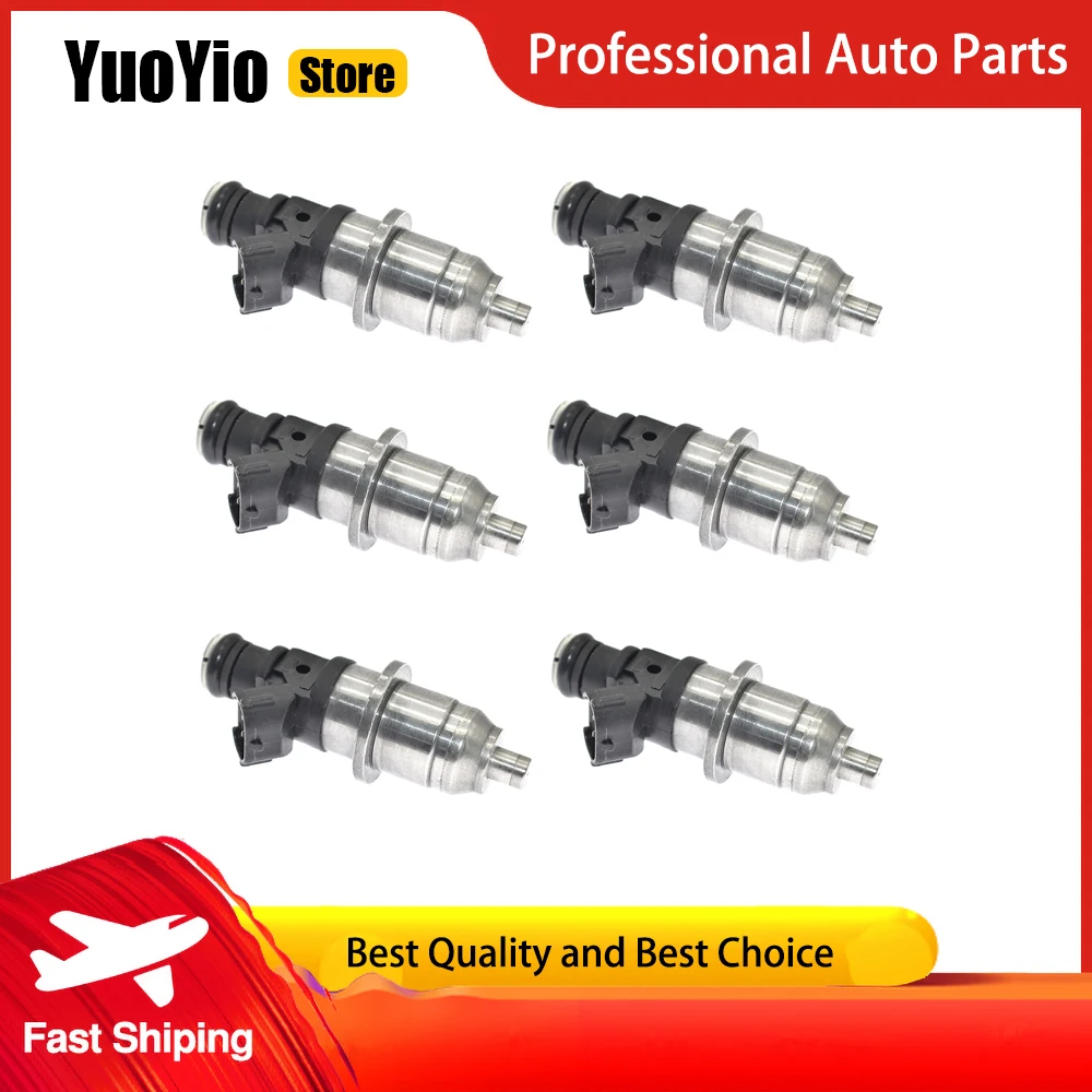 

YuoYio 6Pcs New Auto Fuel Injector Nozzle E7T05071 For Mitsubishi