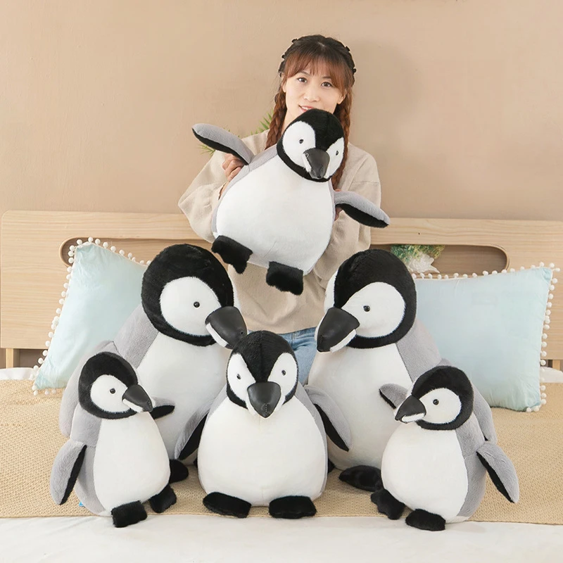 

Kawaii Plush Penguin Toy Cute Stuffed Animal Doll for Kids Birthday Gift Soft Filled Penguin Baby Sleep Companion Ocean Animal