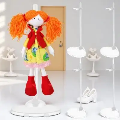 

15 Pcs Display Shelf Case for Figure Stand Transparent Holders Rack Stands