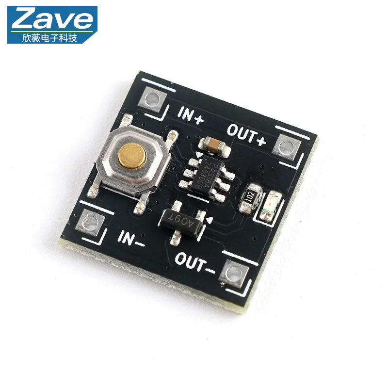Single - key Bistable Switch Module, Low Power Consumption, Micro Standby Current 0.5μA, Continuous Load 2A, One - Key Switch
