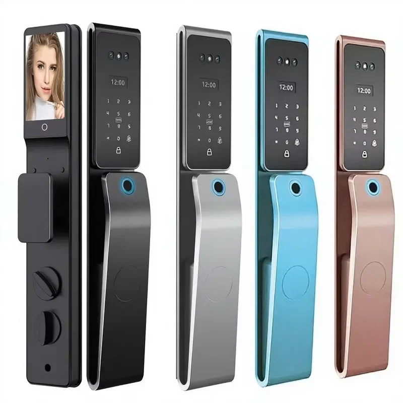 2026 Waterproof Outdoor Smart Lock Fingerprint Password Digital Door Lock Wifi Home Keyless Entry Smart Lock