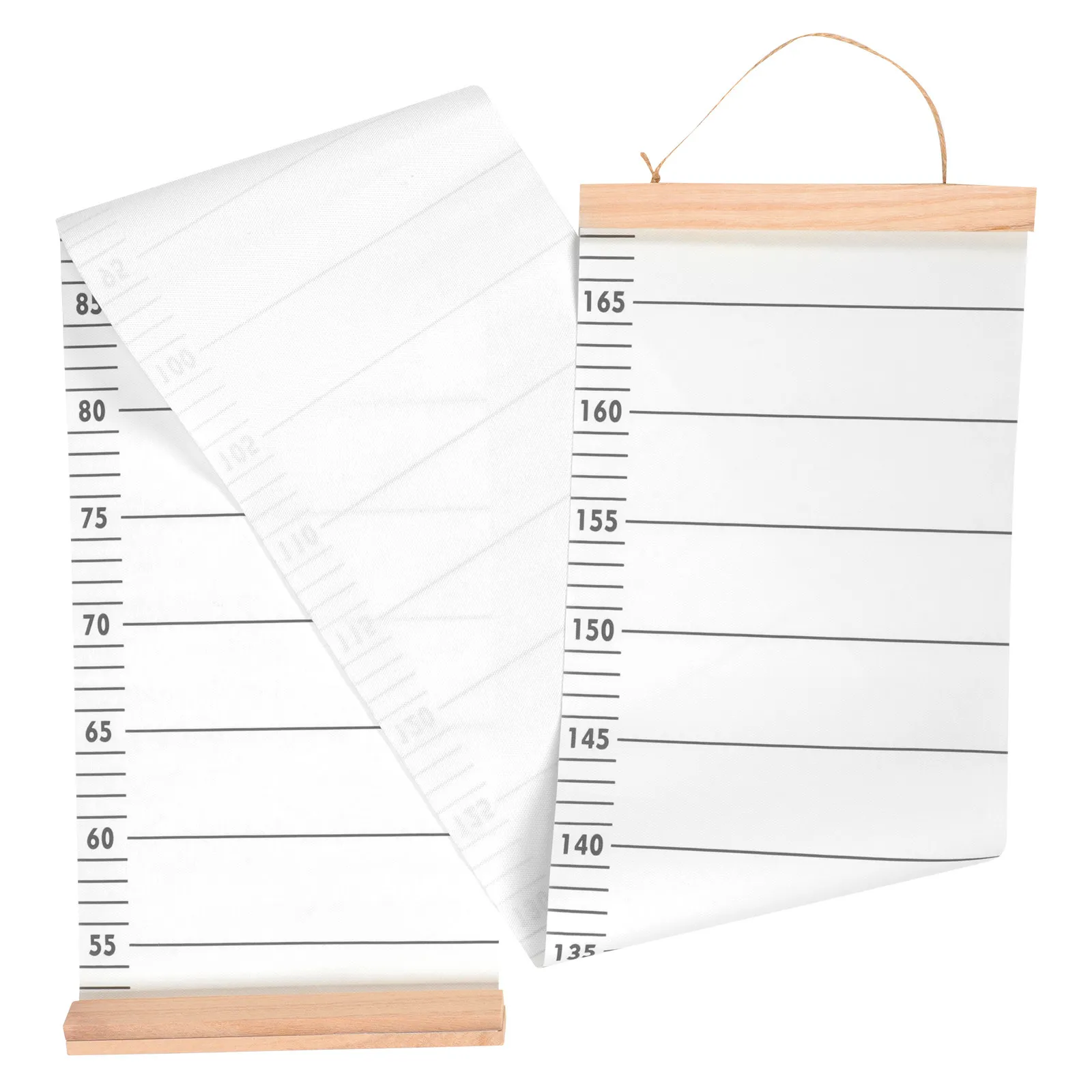 Growth Height Ruler for Babies Wall Height Chart Easy Install Roll Up Design Track Child Development Visually