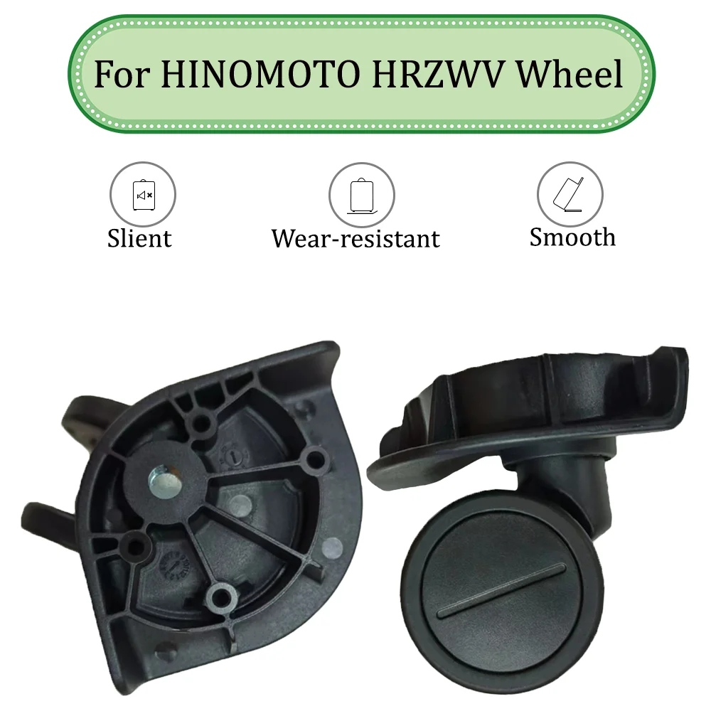 For HINOMOTO HRZWV Universal Wheel Trolley Case Wheel Replacement Luggage Pulley Sliding Casters Slient Wear-resistant Repair